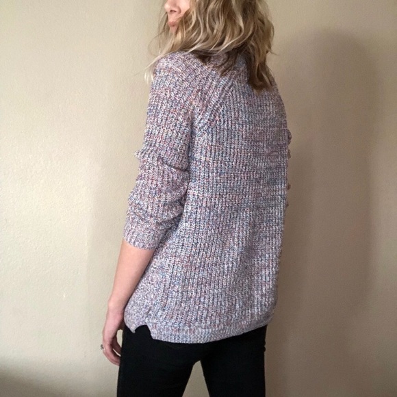 [Faded Glory] Rainbow Knit Sweater - Picture 5 of 7